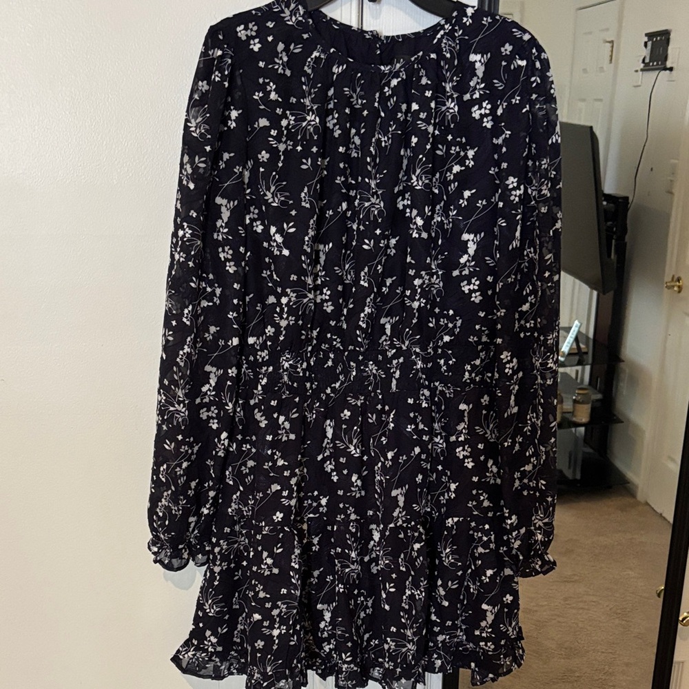 Floral Long Sleeve Dress